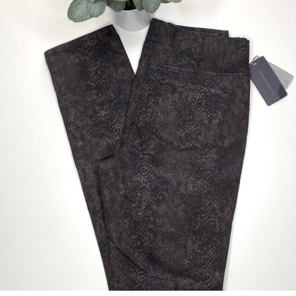 NYDJ snake skin pull on pant